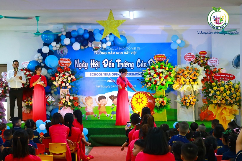 VIETLAND SCHOOL CHÀO ĐÓN CÁC CON YÊU BƯỚC VÀO NĂM HỌC MỚI 2023 - 2024